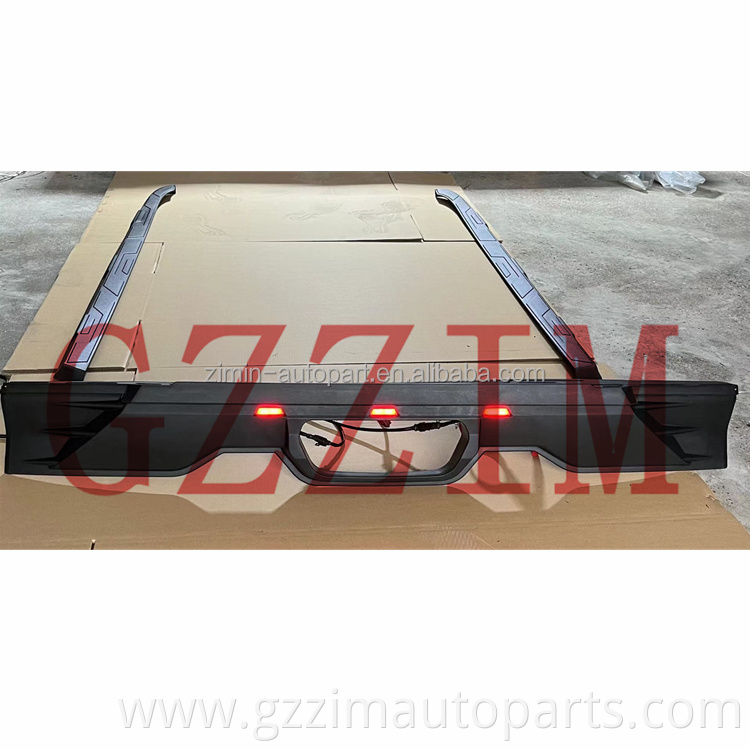 abs plastic car rear strip trimming for np300 2021